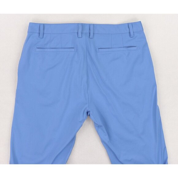Rhone Commuter Pants Mens 35 X 33 Blue Stretch Performance Polyester 100161 - Picture 5 of 10
